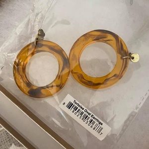 Sseko Tortoise Oval Earrings